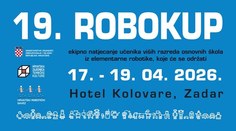 19. ROBOKUP 2026. – Dva zlata za našu školu